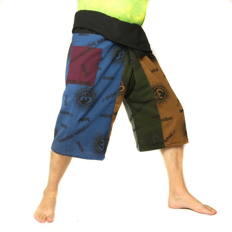 3/5 Thai Fischerhose Om Goa - Baumwolle