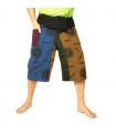 3/5 Thai fisherman pants short Om Goa - cotton