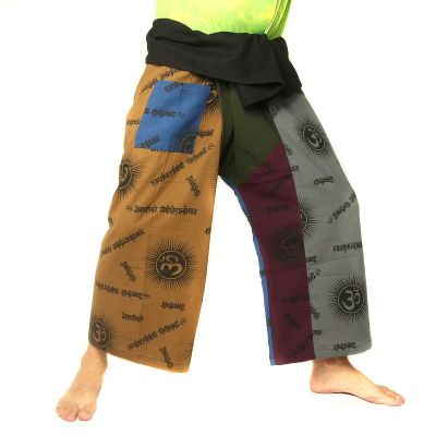 Thai Fischerhose Om Goa - Baumwolle Größe L