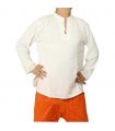 Thai cotton shirt fairtrade white size XXL