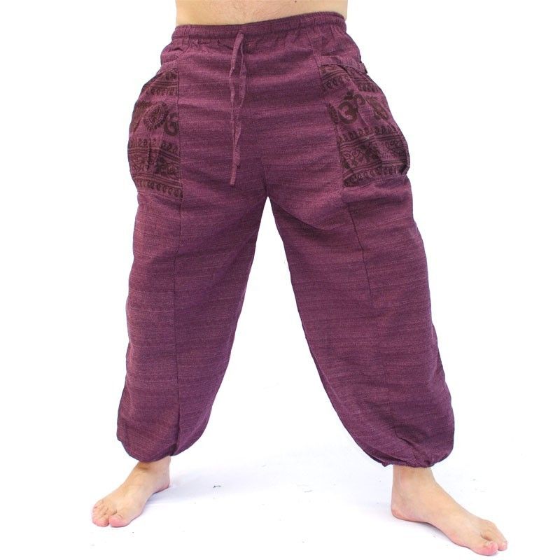Thai Hippie Hose zum Zubinden Tibet Muster