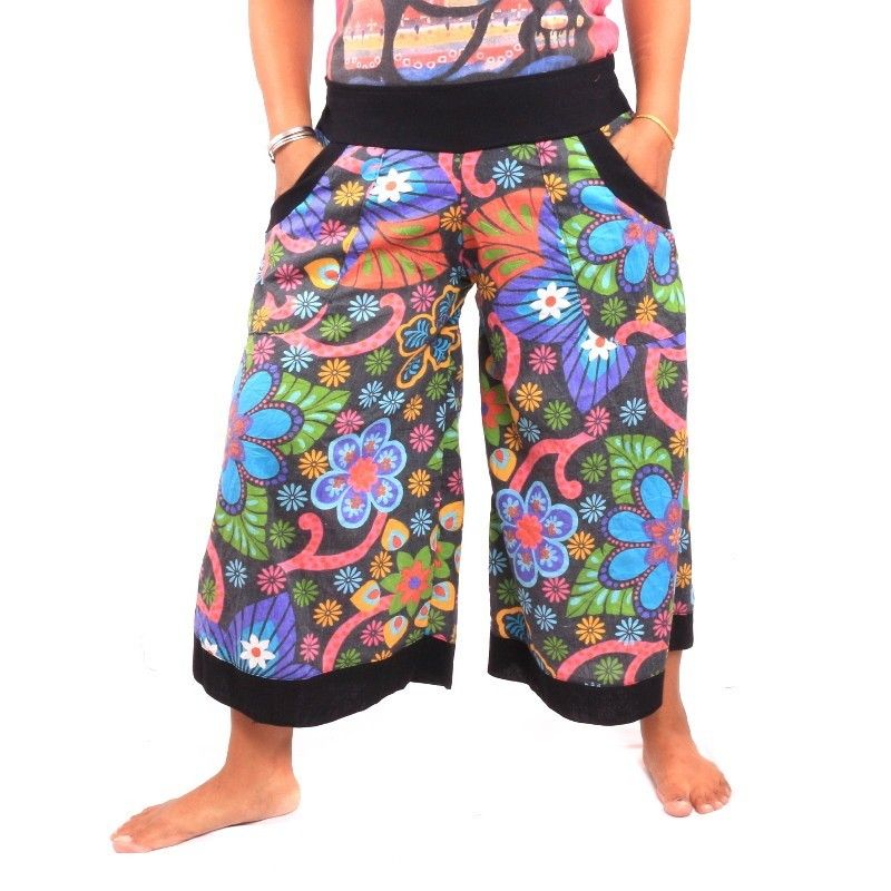 Aladinhose - Blumen Design