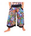 Pantalon sarouel - motif floral