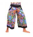 Pantalon sarouel - motif floral