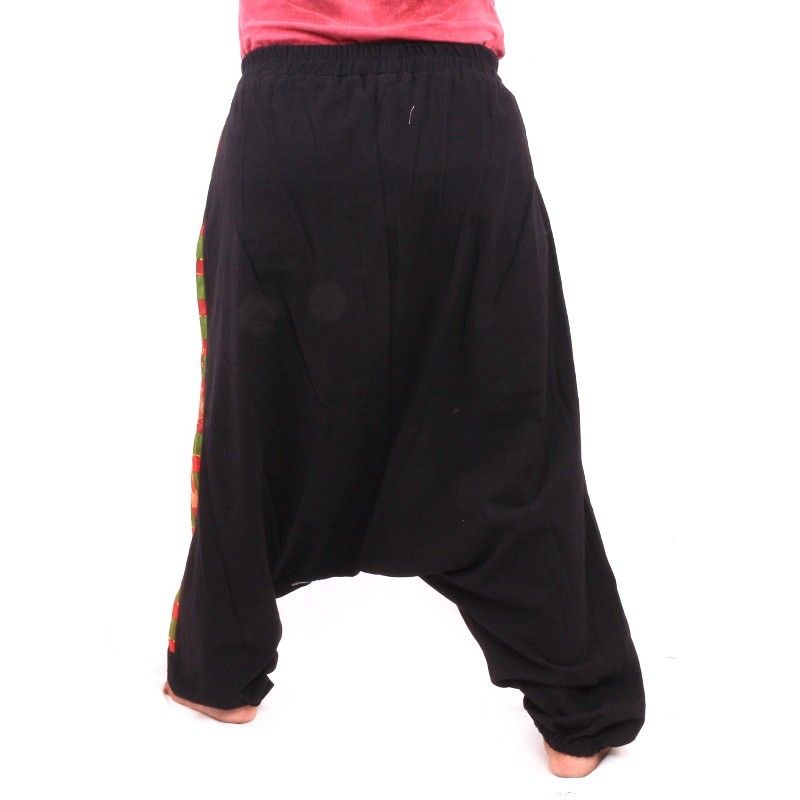 Aladinhose  Ethnodesign - schwarz 