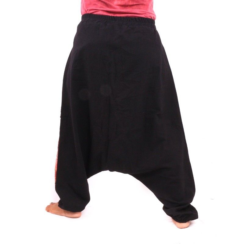 Aladinhose  Ethnodesign - schwarz