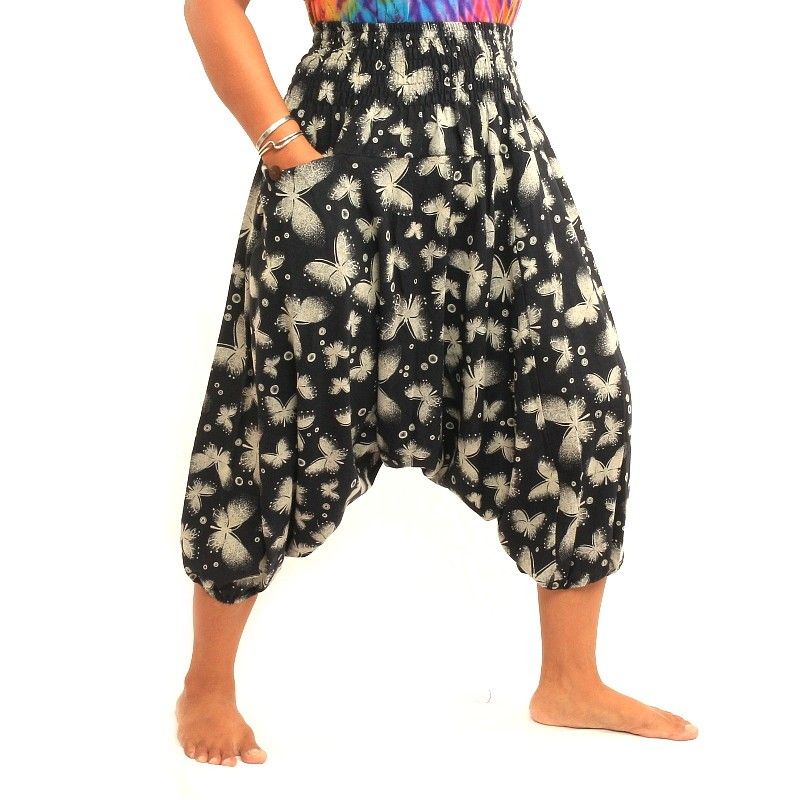 Bloomers with butterfly black