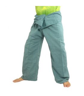 Thai Fisherman Pants Cottonmix extra lang - blau