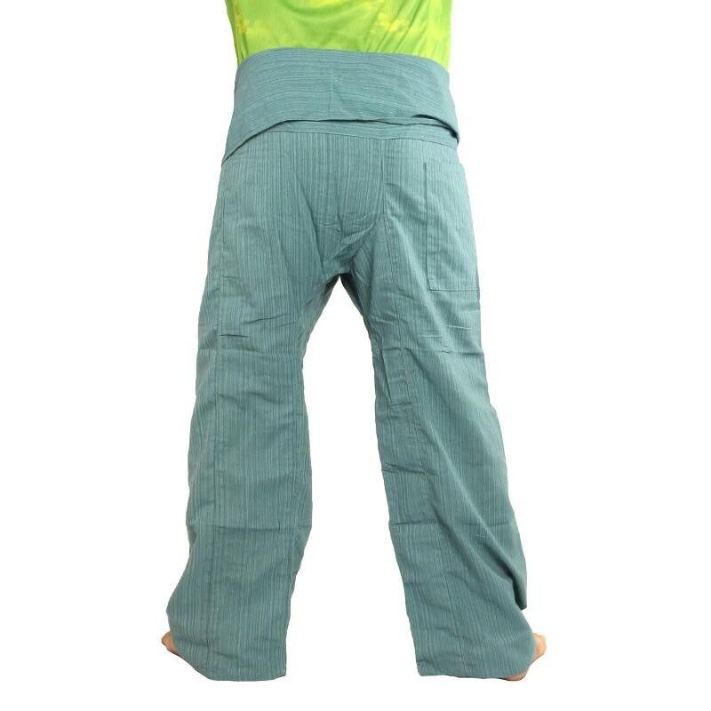 Thai Fisherman Pants Cottonmix extra lang - blau