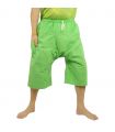 3/4 Thai Fisherman boxer shorts - light green