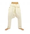 Chiller pants - cotton - white