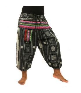 3/5 pantalones harem del norte de Tailandia