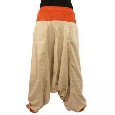 Aladinhose - beige rot