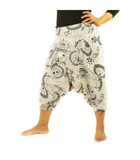 Bloomers printed retro flowers design