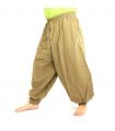 Haremshose Baumwolle khaki