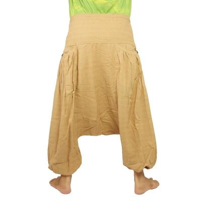 Aladinhose mit 2 tiefen Seitentaschen, creme