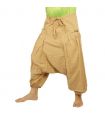 Aladinhose mit 2 tiefen Seitentaschen, creme
