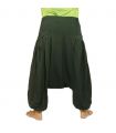 Aladinhose mit 2 tiefen Seitentaschen, grün