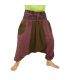 Meditationshose - Om Dharmachakra Buddhas Füße