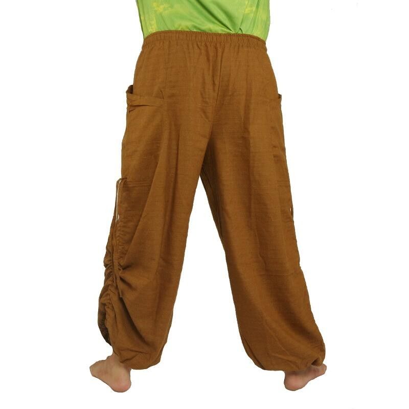 Haremshose   Ethno Druck khaki