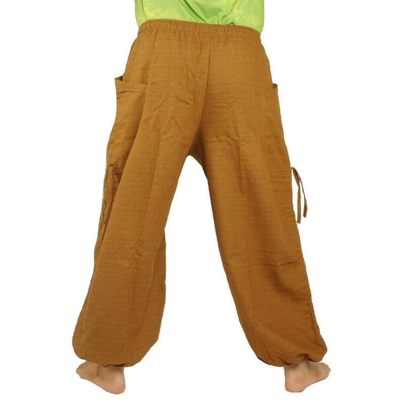 Haremshose   Ethno Druck khaki