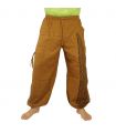 Haremshose   Ethno Druck khaki