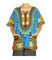 Dashiki Print Hemd Größe S 