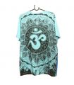 "Mirror" Om Mandala T-shirt size L
