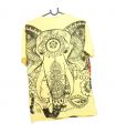 "Mirror" Ganesha Elephant T-shirt size M