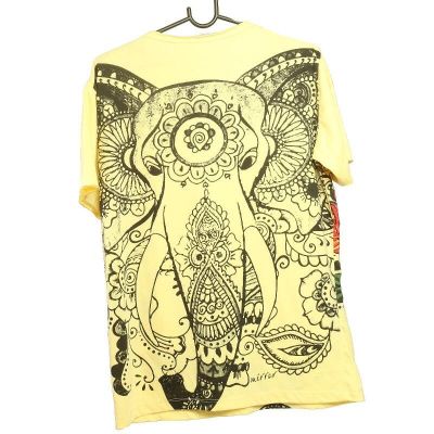 "Mirror" Ganesha Elephant T-shirt size M