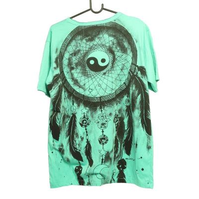 "Mirror" dreamcatcher T-shirt size L