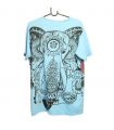 "Mirror" Hippie Ganesha Elephant T-Shirt Size L
