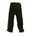 Pantalon de pêcheur thaïlandais - noir - coton extra long
