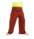 Thai Fischerhose - rot - extra lang Baumwolle