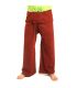 Thai Fischerhose - rot - extra lang Baumwolle