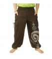 Thai Hippie Hose Spiral Muster