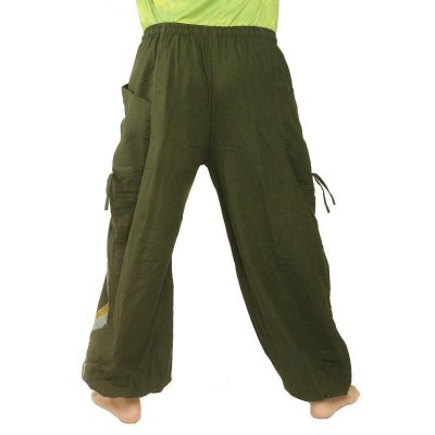 Thai hippie pants spiral pattern