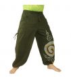 Thai Hippie Hose Spiral Muster