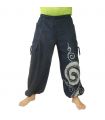 Thai Hippie Hose Spiral Muster