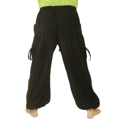 Thai hippie pants spiral pattern