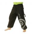 Thai Hippie Hose Spiral Muster
