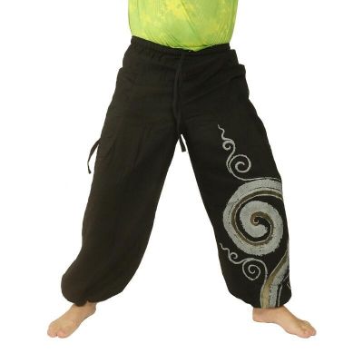 Thai Hippie Hose Spiral Muster