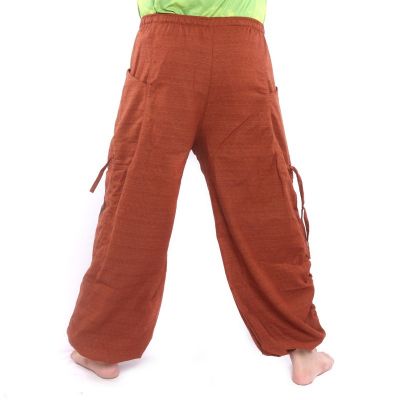 Sarouel ornement floral orange
