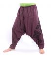 Aladinhose violett