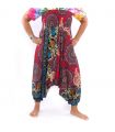 Haremshose für Frauen Mandala orientalische Blumen Ornamente rot