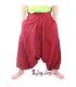 Aladdin pants monochrome red