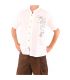 Chemise d'homme chinoise manches courtes dragon