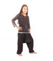 Chemise à manches longues Stone washed pour les femmes