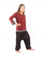 Long sleeve shirt Stone washed for women