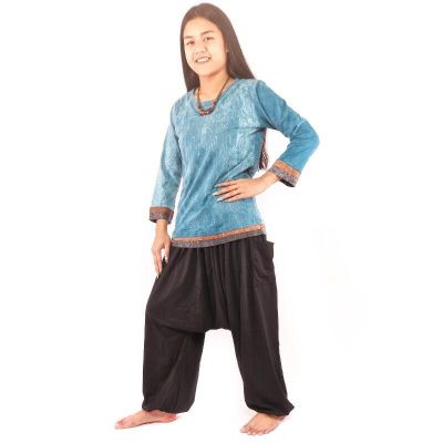 Long sleeve shirt Stone washed for women
